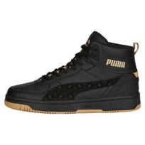 Puma Rebound Joy Aukštakulniai Unisex Sportbačiai Juodi Auksiniai 389326-02 38