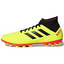 Adidas Predator 18.3 Apvalus priekis Suvarstomi AG (Guminės trumpos smeigės) Neslystantys Patvarūs Futbolo Batai Vyriški Futbolo Batai Juodi Geltoni BB7748 42