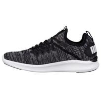 Puma Ignite Flash Evoknit Žemi Sportiniai Batai Moteriški Kedai Juodi Pilki 190511-01 35.5