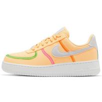 Nike Air Force 1 07 LX Drobės Apvyniojimas Neslystantis Patvarus Žemakulniai Riedlenčių Batai Moteriškas Sportbačio Modelis Baltas Oranžinis DD0226-800 36.5