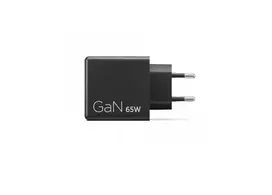 Lenovo Dual USB-C 65W GaN Charger Black - EU | Lenovo