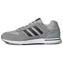 Adidas Neo Run 80S Patogūs Madingi Audinio Neslystantys Dilimui Atsparūs Lengvi Žemi Laisvalaikio Bėgimo Batai Vyriški Kėdainiai Pilki Juodi HP6113 44