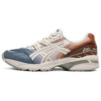 Asics Gel-1090 Audinys Sintetinė Oda Madingi Retro Sportiniai Žemi Laisvalaikio Batai Vyriškas Kedas Mėlynas Rudas 1203A243-400 40