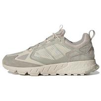Adidas Originals ZX 1K Boost 2.0 Klasikiniai Sportiniai Audinio Odiniai Neslystantys Patvarūs Žemi Laisvalaikio Bėgimo Batai Unisex Sportbačiai Pilki GY4165 36