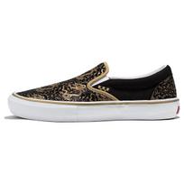 Vans Slip-On Kinų Naujųjų Metų Laisvalaikio Žemi Batai Unisex sportbačiai Juodi Auksiniai VN0A5FCAZX1 35