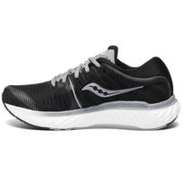 Saucony Hurricane 22 Patogūs Stabilūs Žemi Bėgimo Bateliai Moteriški Bėgimo Bateliai Juodi Balti S10544-40 35.5