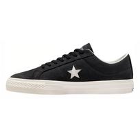 Converse One Star Pro Comfortable Versatile Slip Resistant Durable Lightweight Low Top Skate Shoes Unisex Sneakers Black A03674C 35