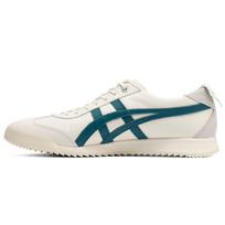 Onitsuka Tiger Mexico 66 Ex Retro Universalūs Sportiniai Odiniai Patvarūs Žemi Laisvalaikio Miesto Kelionėms Bėgimo Batai Unisex Sportbačiai Balti Mėlyni 1183B889-200 39