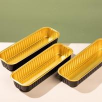 30 Pack Mini Loaf Baking Pans with Lids (6.8oz) Rectangle Aluminum Foil Baking Box Cake Pan  Bread Mold baking tray bakeware