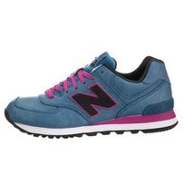 New Balance Nb 574 Madingi Patvarūs Žemi Bėgimo Bateliai Moteriški Kedai Kobalto Mėlyni WL574MBR 35