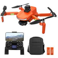 GPS RC Dronas su 4K Kamera 5GWifi 3 ašių Gimbalis 25 min Skrydžio Laikas Bekolektorinis Kvadkopteris Skrisk Apskrieti orange-with obstacle avoider-2 battery oranžinė