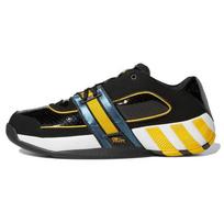 adidas Agent Gil Restomod Juodi Ryškiai Auksiniai Vyriški Sportbačiai Core-Black Wonder-Steel GY6479 48⅔