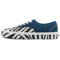 Vans Authentic Gyvūnų Mados Laisvalaikio Žemi Batai Ritinėjimui Unisex sportbačiai Balti Juodi Mėlyni VN0A5KRDASQ 35