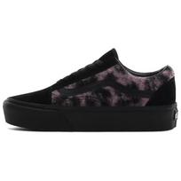 Vans Old Skool Mix Leopard Platform Tie-Dye Storas Padas Laisvalaikio Žemi Skate Batai Moteriškas Sportbačio Juoda Violetinė VN0A3B3UTRE 36