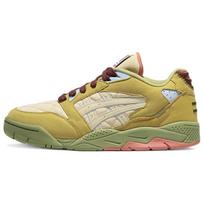 Asics Gel-Fuse Audinys Sintetinė Oda Universalūs Retro Smūgius Sugeriantys Patvarūs Žemi Gyvenimo Būdo Laisvalaikio Batai Unisex Kedai Geltoni 1203A588-020 40.5