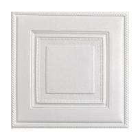 5 vnt./10 vnt. luboms, nuo pelėsio ir drėgmės atsparus 3D sienų lipdukas, miegamojo ir svetainės foninės dekoracijos tapetai 5Pcs 35X35cm balta