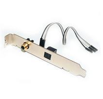 24BIT 192KHz SPDIF Optinė Koaksialinė Skaitmeninė Garso Korta Plokštelė PC Motininei Plokštei