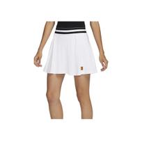 Nike Court Dri-FIT Heritage Solid Dry Shorts Skirt Tennis Bottoms Women bottoms White FB4154-100 XS white