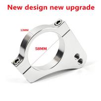 NAUJAS 58 mm Universalus Motociklo Aliuminio Vairo Amortizatorius Šakės Laikiklis Sumažinti Svirties Vibraciją BMW Honda Kawasaki Yamaha