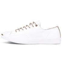 Converse Jack Purcell Canvas žemapadžiai sportbačiai unisex sportbačiai su baltu drobės raštu 160214C 35 white