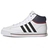 Adidas Neo Retrovulc Mid Rytinė Avalynė Patogi Patvari Aukštais Batai Vyriški Rytinė Avalynė Balta Juoda GW6682 45⅓