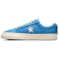 Converse One Star Pro Patogūs Neslystantys Smūgius Sugeriantys Dilimui Atsparūs Žemi Slidinėjimo Batai Unisex Sportbačiai Mėlyni A10074C 35.5