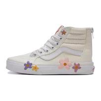 Vans Sk8-Hi žemi vaikiški riedlenčių batai Balti vaikiški sportbačiai VN000CTFC9F 27