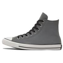 Converse Chuck Taylor All Star Hi-Vis Fabric Reflective Vintage Slip-Resistant Durable High-Top Skate Shoes Unisex Sneakers Gray 169602C 35