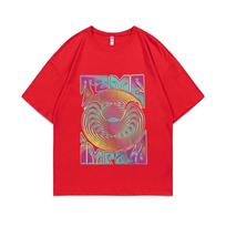 Tame Impala Grupės Grafinis Marškinėlis Vyrams Moterims Vintage Gatvės Stiliaus Pop Rock Muzika Vasariniai Vyriški Marškinėliai Laisvalaikio Vyriški Medvilniniai Marškinėliai S