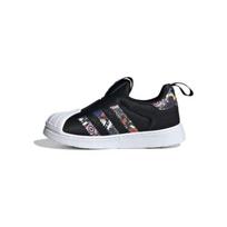 Adidas Originals Superstar 360 Comfortable Versatile Low-Top Walking Shoes Baby Shoes Black White IG9895 21