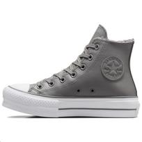 Converse Chuck Taylor All Star Patogūs Universalūs Madingi Neslystantys Aukštakulniai Riedlenčių Batai Unisex Sportbačiai Pilki A05511C 35