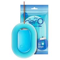 Godrej Aer O Pakabinamas automobilio oro gaiviklis Gelis Cool Aqua 7,5 g | Ilgai išliekantis iki 30 dienų | Elegantiškas dizainas su indikatoriumi blue