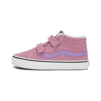 Vans Sk8 Patogūs vidutinio aukščio vaikiški riedlenčių batai Rožiniai vaikiški sportbačiai VN0A38HHD1Q 32 pink
