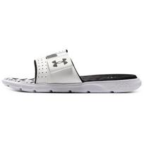 Under Armour Patogūs Universalūs Šlepetės Unisex Avalynė Juoda Balta 3027252-100 40