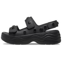 Crocs Paplūdimio Šlepetės Moteriškos Šlepetės Juodos 209025-001 36-37
