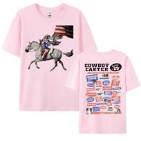 Beyonce Cowboy Carter Naujo Albumo Marškinėliai Moterims Vyrams Derliaus Medvilniniai Oversized Marškinėliai Harajuku Drabužiai Streetwear Mergaičių Marškinėliai M
