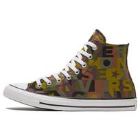 Converse Chuck Taylor All Star High Top Durable Breathable sportbačiai unisex sportbačiai juodi rudi geltoni 168713F 39.5