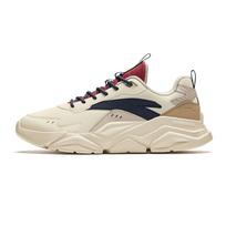 Anta Classic Versatile Shock Absorbing Wear Resistant Low Top Casual Shoes Men Sneakers Light-Blue 912538809F-6 39