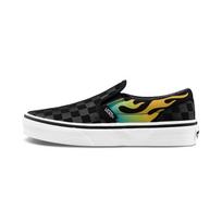 Vans Slip-On Canvas žemi vaikiški riedlenčių batai Vaikiški sportbačiai Juodi VN0A4BUTESY 34