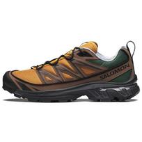 Salomon XT-6 madingi universalūs, tinkliniai, atsparūs slydimui, patvarūs, lengvi, žemo ūgio, laisvalaikio bėgimo bateliai, unisex sportbačiai, geltoni, rudi, žali, 417053 36