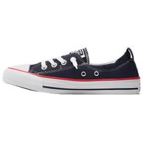 Converse All Star Shoreline Versailles patogūs žemapadžiai drobiniai sportbačiai moterims, juodi ir balti A05020C 35