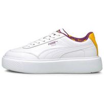 Puma Oslo Maja Laisvalaikio žemi sportbačiai Moteriški sportbačiai Balti Violetiniai Geltoni 382518-02 38