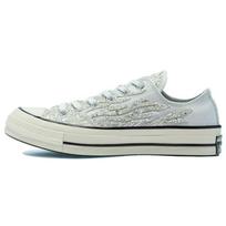 „Converse 1970s Chuck Taylor All Star Glitter Shine Canvas“ neslystantys, patvarūs, žemapadžiai sportbačiai moterims, mėlyni 569538C 41