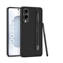 Samsung S25edge Mobiliojo telefono dėklas S25EDGE Visas apsaugos sesquinin diržas su rašiklio laikikliu ir rašikliu, apsaugantis nuo kritimo SM-S25 Edge