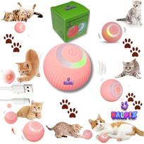 Interaktyvus kamuoliukas katėms Smart Cat Ball, rožinis