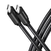 AXAGON BUCM3-CM20AB Cable USB-C 3.2 Gen 1 to USB-C 3.2 Gen 1, black – 2m