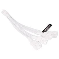Alphacool Y-Splitter 4-pin to 4x 4-pin PWM 15cm – white