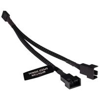 Alphacool Y-Splitter 4-pin to 2x 4-pin PWM 15cm – black