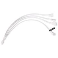 Alphacool Y-Splitter 4-pin to 4x 4-pin PWM 30cm – white