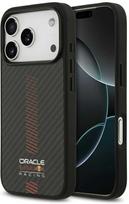 Red Bull Raudona Bull Original dėklas Raudonas BULL Kevlar Powerbar MagSafe skirtas Apple iPhone 17 Pro juodos spalvos